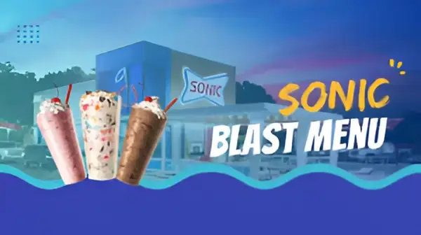 Sonic Blasts Menu