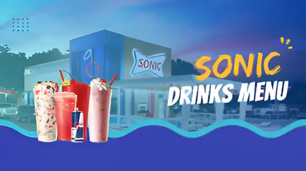 Sonic Drinks Menu