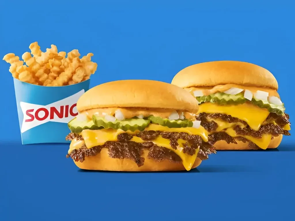Sonic Hamburger Menu